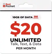 10GB High-Speed Data from . Free SIM Card for At&T-Compatible Phone. Unlimited D