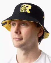 Richmond Tigers AFL Graphic Letter Bucket Hat Cap!