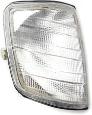 HIKOAN Clear White Corner Light Parking Lamp Replacement for W124
