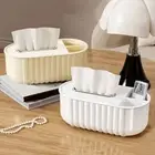 Plastic Tissue Box Wear Resistant Paper Dispenser Paper Towel Holder Bathroom