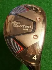 CALLAWAY BIG BERTHA B21 #4 21* A FLEX MEN'S RIGHT HANDED HYBRID! BRAND NEW!