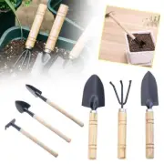 Flower Pots Multifunctional Wooden Handle Small Rake Shovel Spade' Garden AU