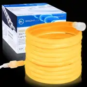 LED Rope Light, 16.4ft Neon Rope Light, Warm White Light 2700K, Bright, Indoo...