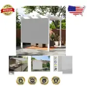 Light Grey Shade Cloth 7x20' - Exceptional Outdoor Comfort and Style
