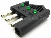 LED 4 Way Flat Tow Trailer Light Wiring Circuit Tester Checker Brake Turn Tail