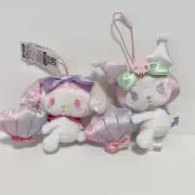 My Melody Kuromi Set of 2 Shiny Shell Mascot Series Plush Toy 2022 NEW Sanrio