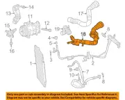 CHRYSLER OEM 13-16 Dart Condenser, Compressor Lines-Heater Hose 68197197AB