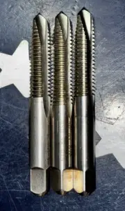 Three GTD etc 3/8-16 Taper Tap SPPT Spiral Point NC GH3 3/8” -16tpi THREE TAPS