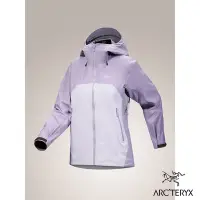在飛比找Yahoo奇摩購物中心優惠-Arcteryx 始祖鳥 女 Beta 輕量防水外套 藍香紫
