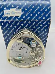 Rhythm Clocks Sweet Bears - Model #4SG762WR18, NOS