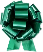 12 Inch Large Green Bows,1Pcs Big Bow for Present,Giant Bow Suitable for Bikes,A