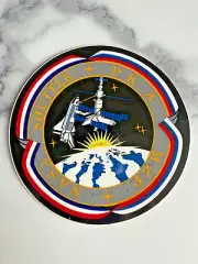 NASA Shuttle Mir Program Mission Sticker Russia Space Station Мир–Шаттл