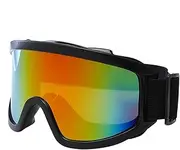 Ski Glasses - Professional Cycling Goggles | Ski And Snowboard Goggles, Professional Sports Eyewear, Snow Sports Protective Eyewear For Men Women, Anti Fog UV Protection Glasses For Running, Cycling