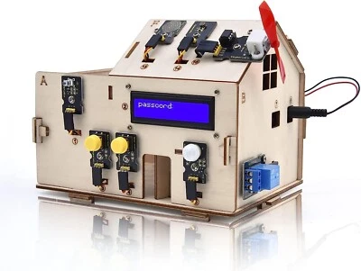 KEYESTUDIO Smart Home Starter Kit for Arduino R3, Electronics Home Automation Co