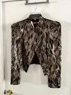 Beautiful Heavy sequined Alice + Oliva Women Jacket, Size L