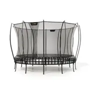 VULY Thunder 2 Extra Large 15ft Springless Trampoline with Enclosure - Round Kids Trampolines
