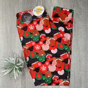 Mickey Minnie Mouse Christmas Cookies Print Kids Leggings