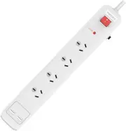 PHILIPS Power Board with Switch,4 Ways+2xUSB Power Strip| Surge Protector Pow...