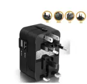 Universal Travel Adaptor Worldwide Charger Plug Converter with USB
