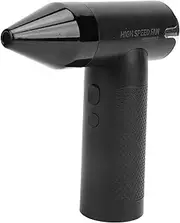 Small Turbine Jet Blower, Handheld Mini Jet Fan, USB Charging Portable Small Handheld Air Blower for Snow Blowing, Car, Keyboard Cleanse (Black)
