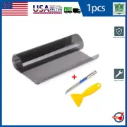 Light Black Tint Vinyl Film Wrap Sheet for Headlight Backup Light Tail Light (for: Subaru)