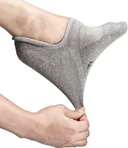 [Pro Mountain] Running Socks No Show - Athletic Cushion Cotton Sport Footies