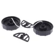 2Pcs Fuel Cap Oil Cap For Stihl Chainsaw MS170 180 Fuel Gas Oil Filler CapsB-i-