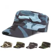 Men Camouflage Military Army Hat Wash Cotton Baseball Cap Adjustable Outdoor