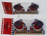 VTG Set Of 2 Mary Engelbreit Santa Clause Believe 8 Feet Paper Garland NOS