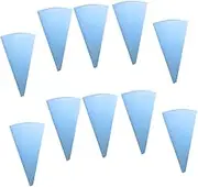 OKUMEYR 10pcs 12 Inches Eva Piping Bags Sky Icing Pastry Bags for Cream Biscuits Cakes Decorate Ease Reusable Flexible
