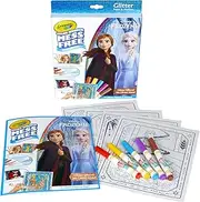 Crayola, Frozen, Color Wonder Mess-Free Coloring Glitter Paper and Markers, Art Tools, Great for Travel