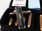 EASTTOP T008S Diatonic Blues Harmonica set of 7 10Holes Diatonic Blues Mouth Lot