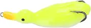 Lifelike 3D Duck Shaped Silicone Fishing Lure Bait Wobbler Yellow Quality Soft Silicone for Attracting Fish