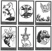 The Ferret Tarot Deck Self Published by Elaine Moertl