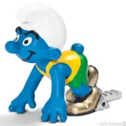 NEW Schleich 20741 SPORT SMURFS - Smurf Sprinter - Blue Lightning RETIRED