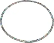 Vaguelly Acoustic Guitar Soundhole Inlay Decal 12pcs Wooden Sound Hole Rosette Easy Install Sound Hole Sticker