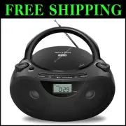 High-Quality Stereo CD Player Boombox with Wireless Bluetooth & USB Ports