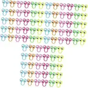 TOYANDONA 3sets Eye Ring Eye Glasses Mini Rings Eyeglasses The Ring Erasers for Finger for ' Party Favors Finger Puppets Eyeball Ring Plastic 30pcs*3