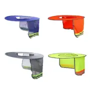 Hard Hat-Sunshade with Reflective Strip Wide Brimmed Neck for Helmets