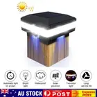Solar Post Cap Lamp LED Waterproof Outdoor Deck Light Garden Fence Decor AU
