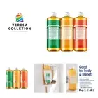 Pure-Castile Liquid Soap 32 oz Variety Pack Almond, Citrus, & Tea Tree - Made...