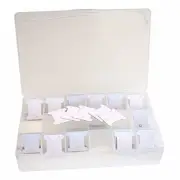 Sewing-Online 61186 FlossEmbroidery Thread Bobbin Storage Box inc 50 Empty Bob