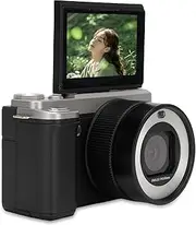 Plyisty 5K Digital Camera for Photography, WiFi 80MP Vlogging Camera, Autofocus Video Cameras, 3in 180° Flip Screen, 18X Zoom, Front Rear Dual Lens