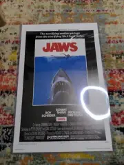 Jaws Universal Parks Laminated Numbered Mini Poster 75/155