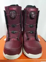 Thirtytwo STW BOA Womens Burgundy Snowboard Boots Size 6 Winter 2018/2019