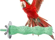 Bird Paw Grinding Stick Toy,Parakeet Cage Perch | Training Exercise Paw Grinding Parrots Chewing Stick for Parakeets, Cockatiels, Small Budgies, Lovebirds