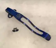Blue Titanium Deep Carry Pocket Clip For Benchmade Barrage 580 Osborne 940 Knife
