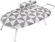 Pro Ironing Board Household Folding Ironing Board, Telescopic Iron and Small Hot Cuff Desktop Ironing Board for Sewing Craft Room Household Dorm Adjustable Ironing Board