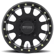 MR401 UTV Beadlock 15x7 / 5+2/38mm Offset / 4x156 / 132mm CB Matte Black Wheel