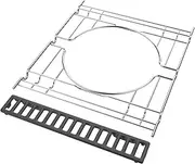 7677 Frame Kit for Weber Crafted Genesis Grills, Replacement for Weber Genesis II 300/400 Series Genesis 2022 SX-325S S-325S E-325S EX-325S Grill, Perfect for Weber Genesis & Spirit 2016 and Newer